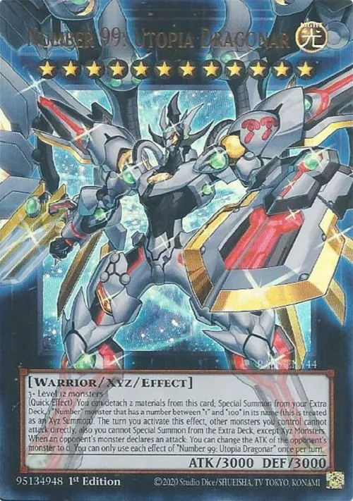 Number 99: Utopia Dragonar - 1st Edition