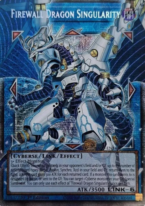 Firewall Dragon Singularity - Starlight Rare