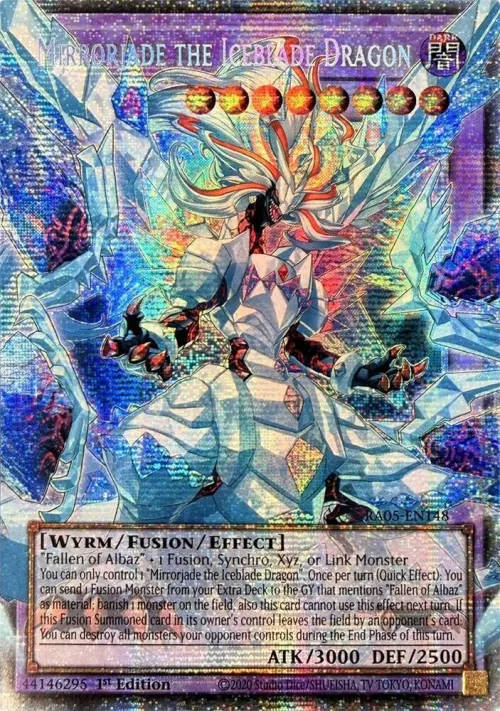 Mirrorjade the Iceblade Dragon - Starlight Rare