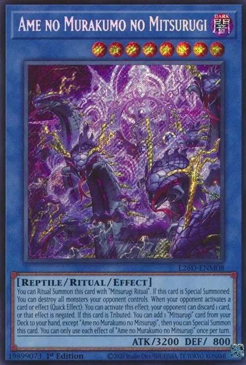 Ame no Murakumo no Mitsurugi - Secret Rare