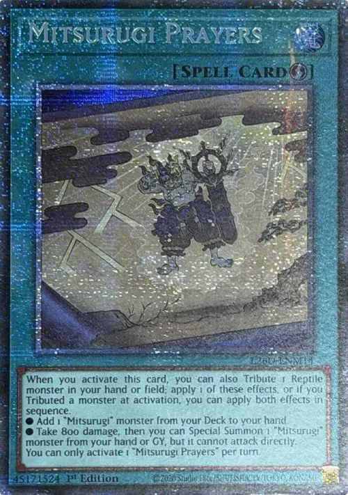 Mitsurugi Prayers - Starlight Rare