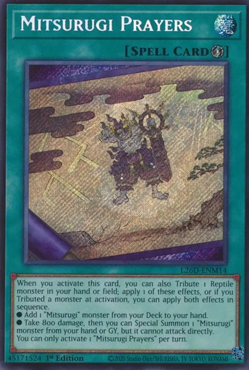 Mitsurugi Prayers - Secret Rare