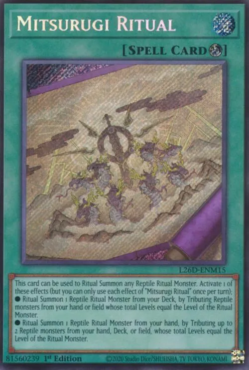 Mitsurugi Ritual - Secret Rare