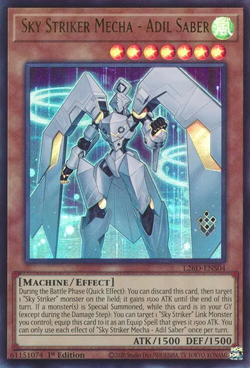 Sky Striker Mecha - Adil Saber