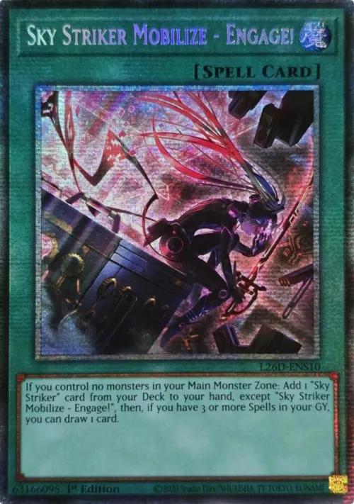 Sky Striker Mobilize - Engage! - Alternate Art Starlight Rare