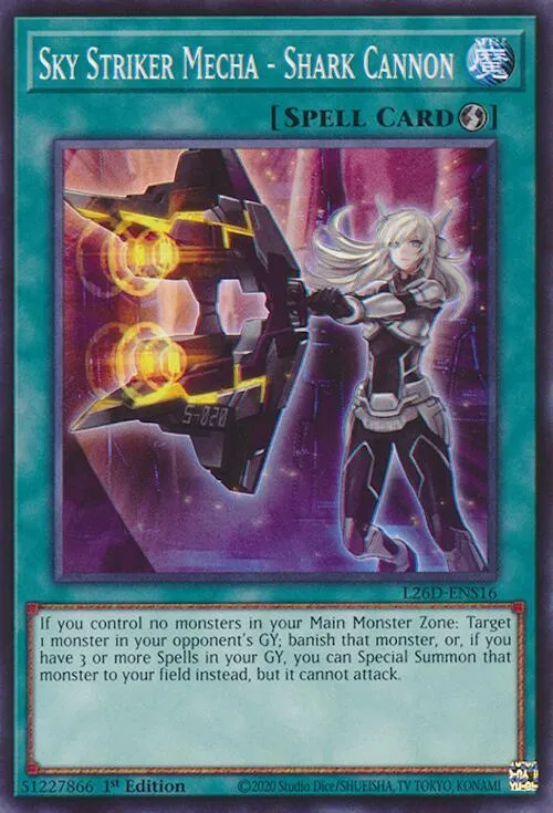 Sky Striker Mecha - Shark Cannon