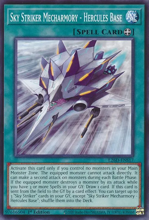 Sky Striker Mecharmory - Hercules Base
