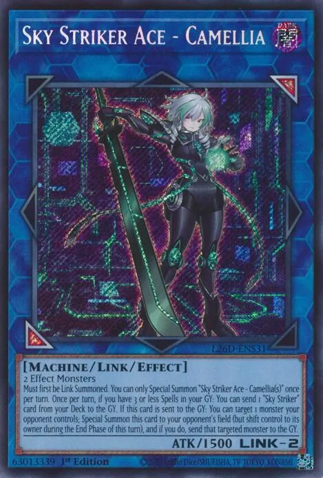 Sky Striker Ace - Camellia - Secret Rare