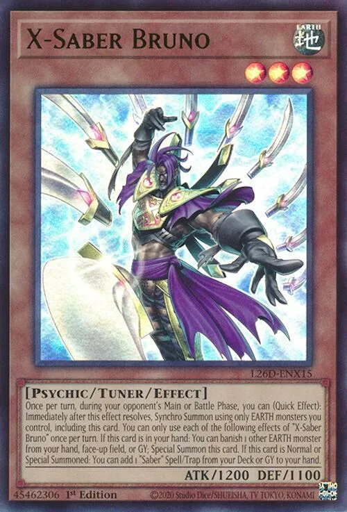 X-Saber Bruno - Ultra Rare
