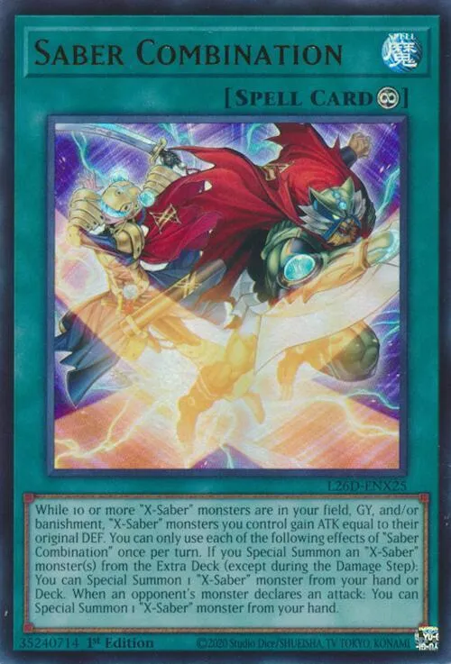 Saber Combination - 1st Edition