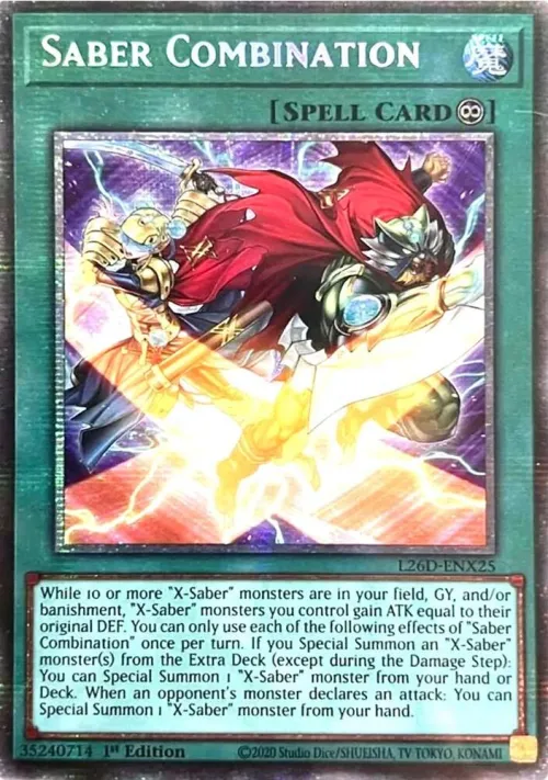 Saber Combination - Starlight Rare