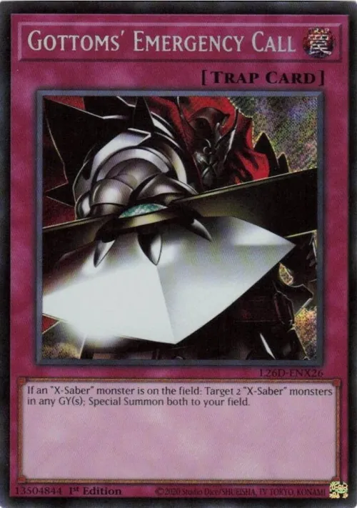 Gottoms' Emergency Call - Secret Rare
