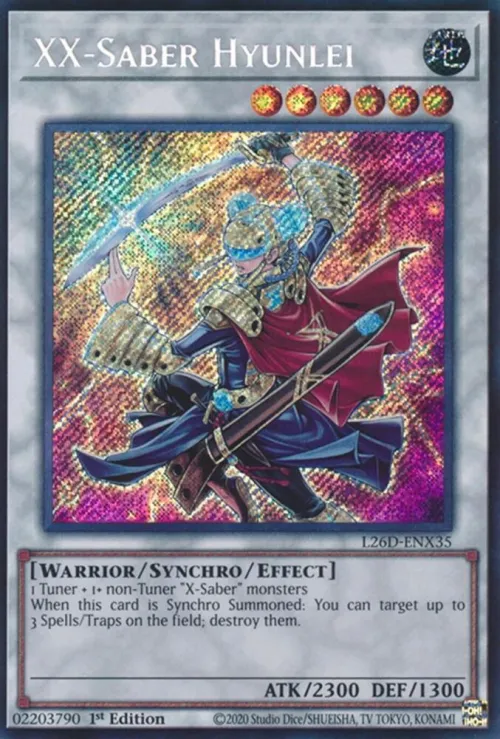 XX-Saber Hyunlei - Secret Rare