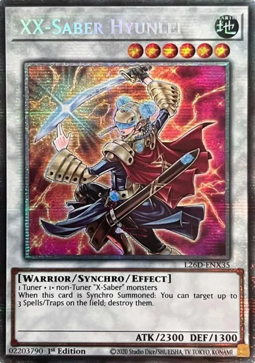 XX-Saber Hyunlei - Starlight Rare