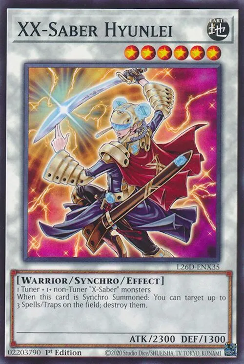 XX-Saber Hyunlei - 1st Edition