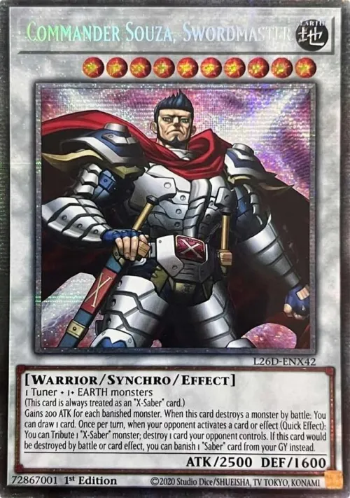 Commander Souza, Swordmaster - Starlight Rare