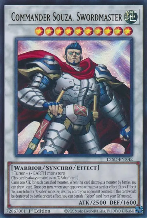 Commander Souza, Swordmaster - 1st Edition