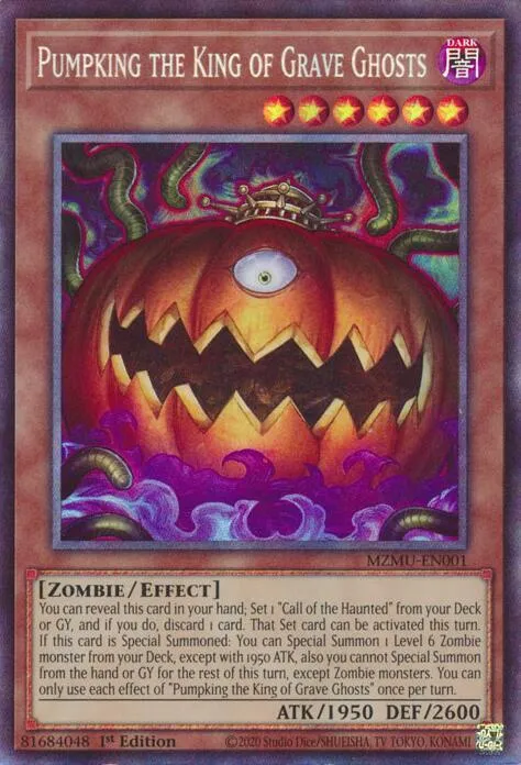 Pumpking the King of Grave Ghosts - Collector S Rare