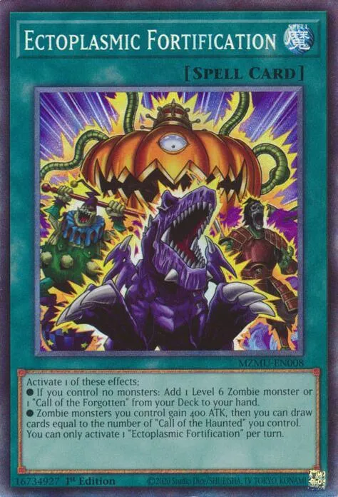Ectoplasmic Fortification - Collector S Rare