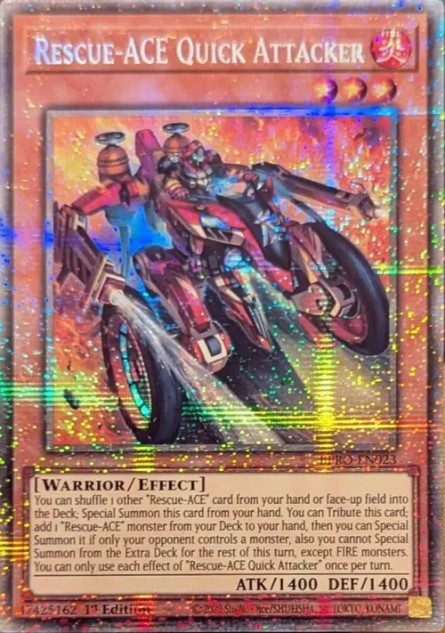 Rescue-ACE Quick Attacker - Starlight Rare