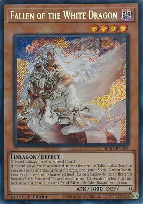 Fallen of the White Dragon - 1st Edition