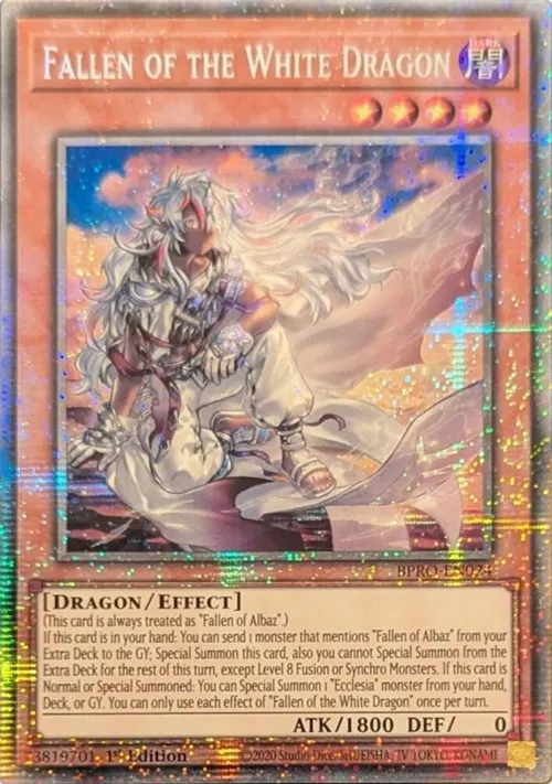Fallen of the White Dragon - Starlight Rare
