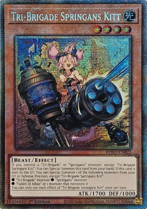 Tri-Brigade Springans Kitt - Starlight Rare