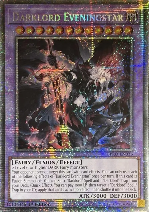 Darklord Eveningstar - Starlight Rare
