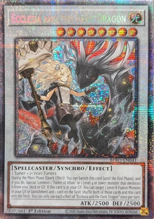 Ecclesia and the Dark Dragon - Starlight Rare