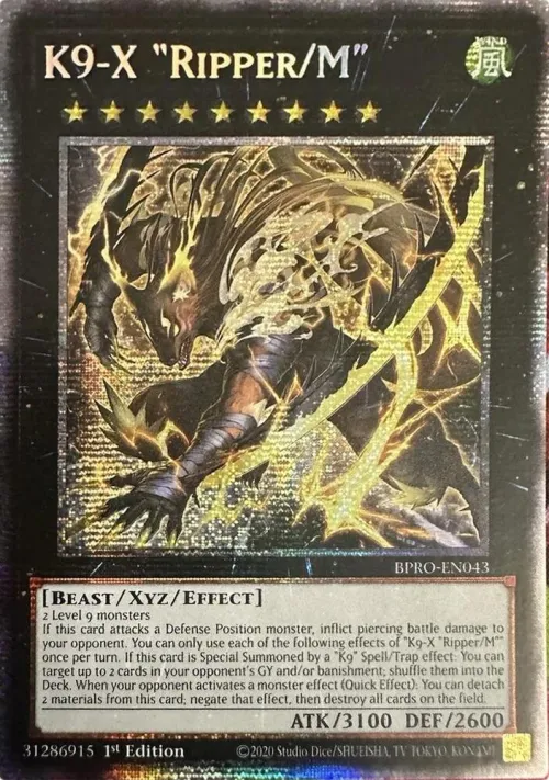 K9-X "Ripper/M" - Starlight Rare
