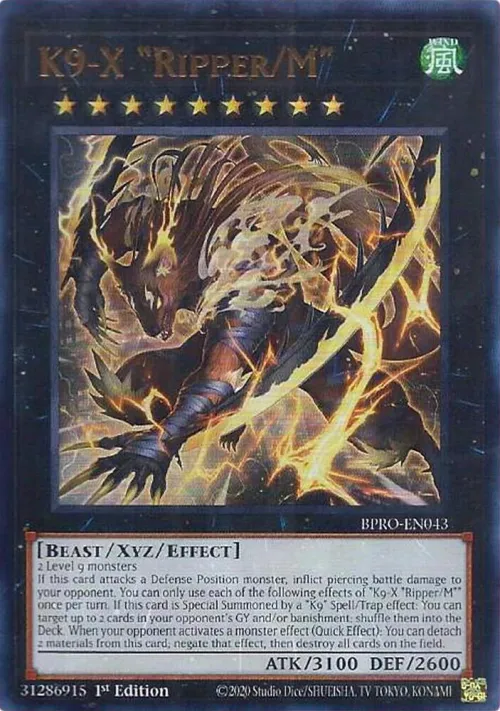 K9-X "Ripper/M" - 1st Edition