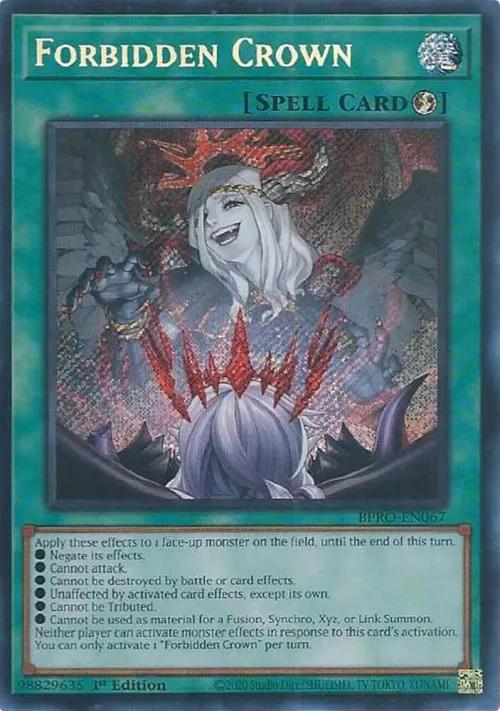 Forbidden Crown - 1st Edition