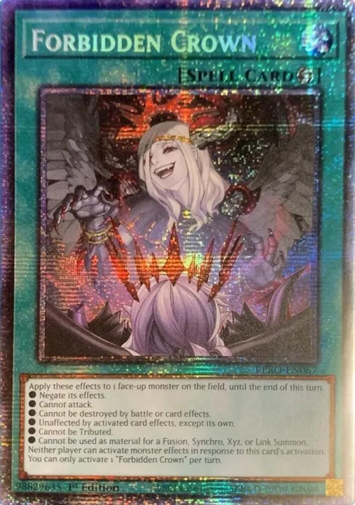 Forbidden Crown - Starlight Rare