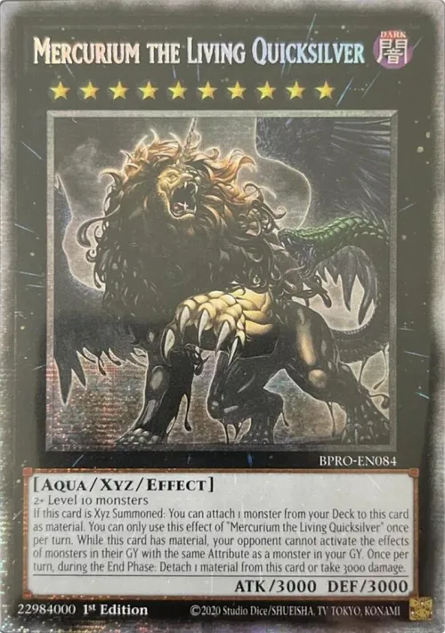 Mercurium the Living Quicksilver - Starlight Rare