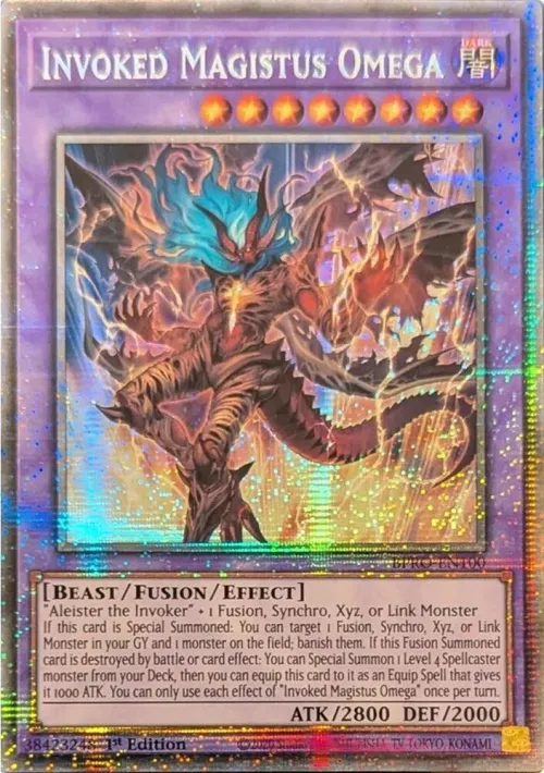 Invoked Magistus Omega - Starlight Rare