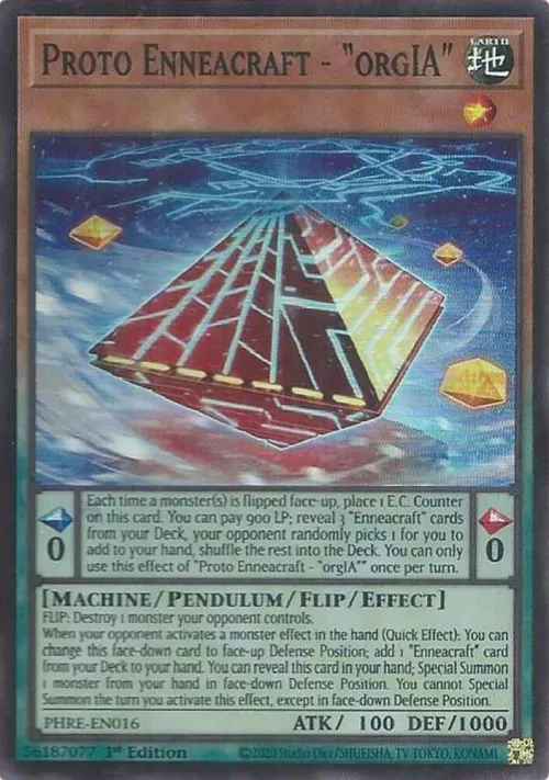 Proto Enneacraft - "orgIA" - Super Rare