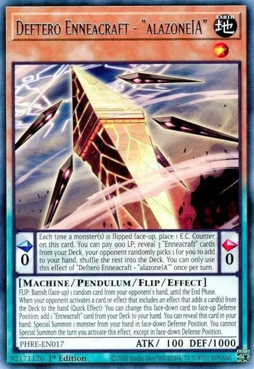 Deftero Enneacraft - "alazoneIA" - 1st Edition