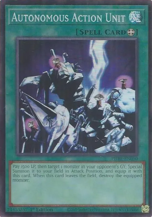 Autonomous Action Unit - Super Rare