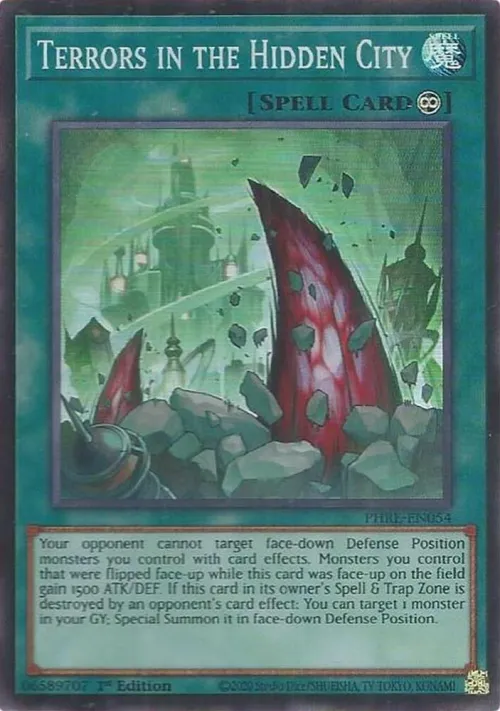 Terrors in the Hidden City - Super Rare