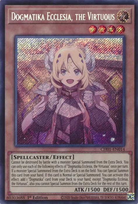 Dogmatika Ecclesia, the Virtuous - Secret Rare