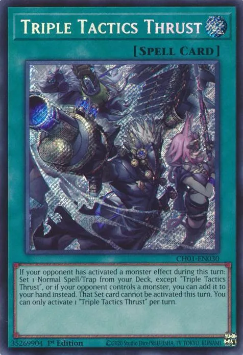 Triple Tactics Thrust - Secret Rare