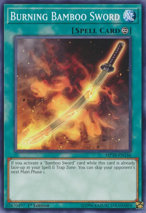 Burning Bamboo Sword