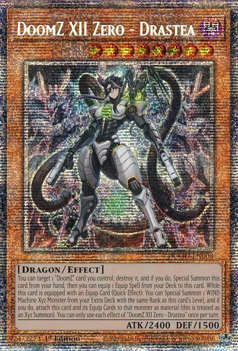 DoomZ XII Zero - Drastea - Starlight Rare