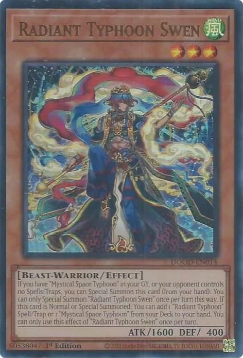 Radiant Typhoon Swen - 1st Edition
