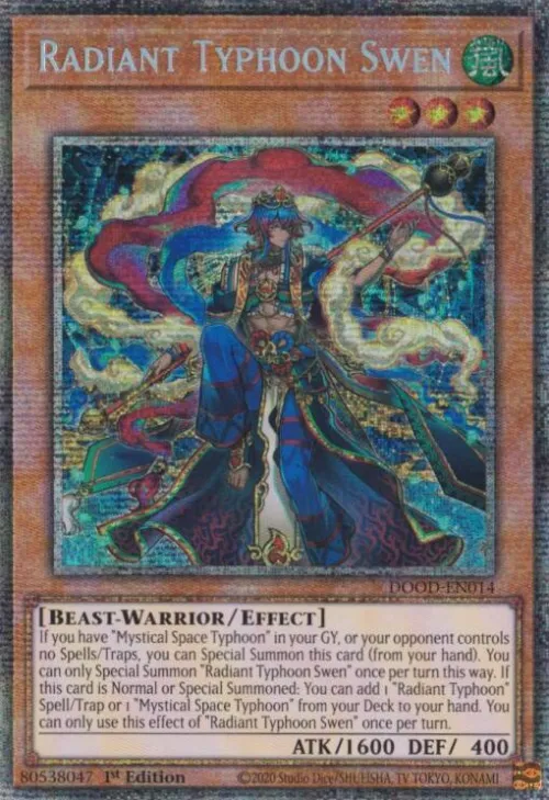 Radiant Typhoon Swen - Starlight Rare