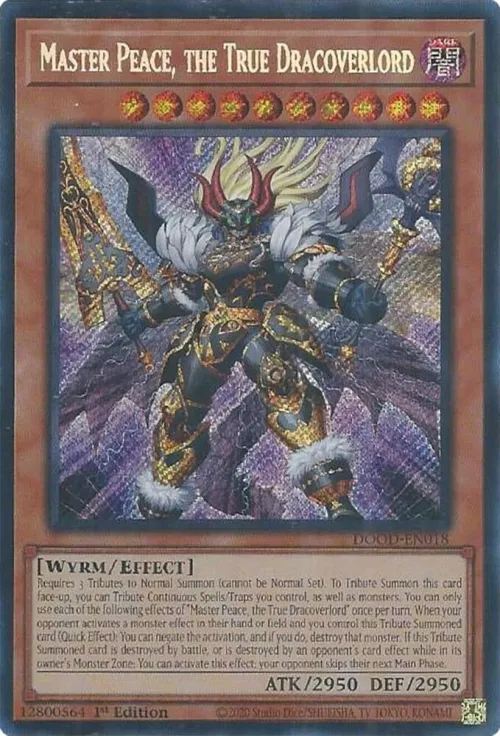 Master Peace, the True Dracoverlord - 1st Edition
