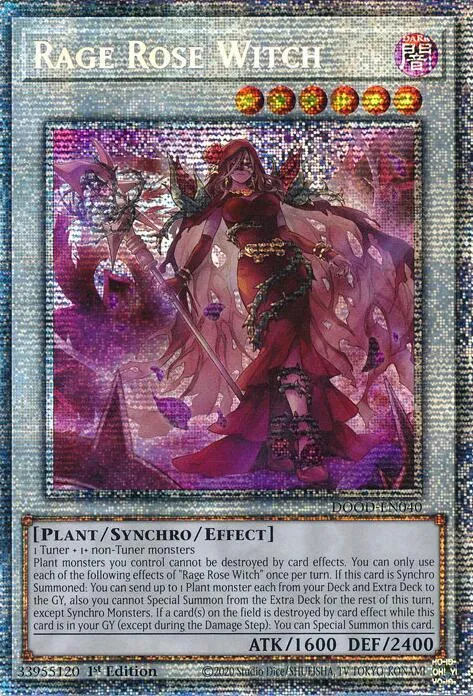 Rage Rose Witch - Starlight Rare