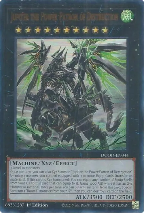 Jupiter the Power Patron of Destruction - 1st Edition