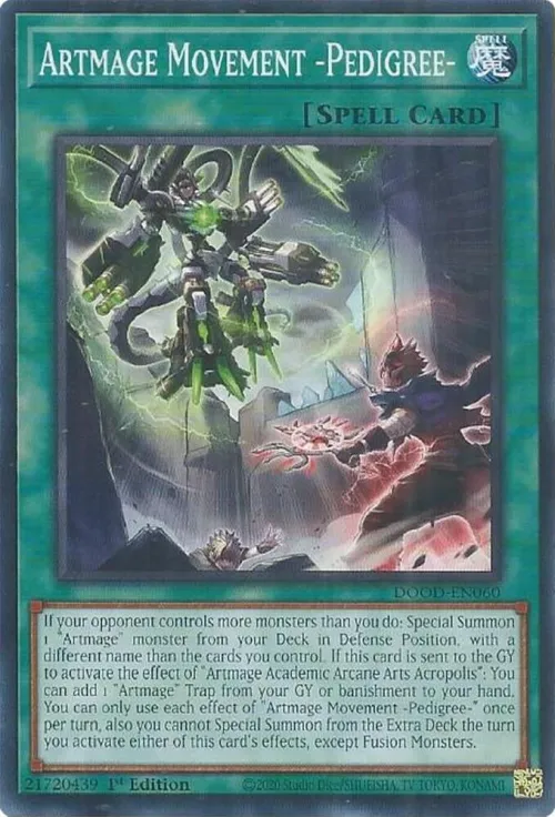 Artmage Movement -Pedigree