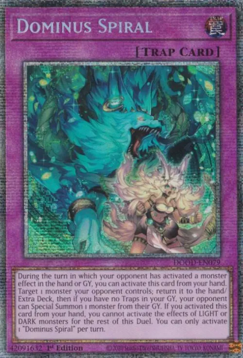 Dominus Spiral - Starlight Rare